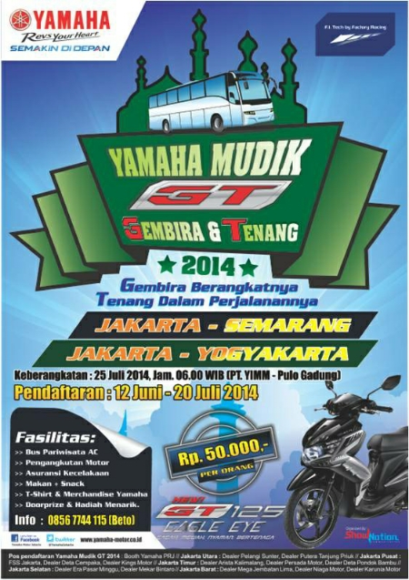 mudik bareng yamaha image