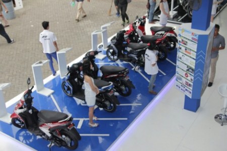 Booth yamaha jakarta fair image