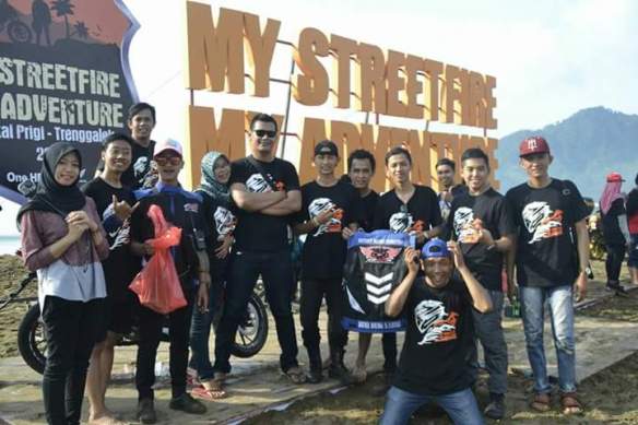 Komunitas CB150R dari Blitar.