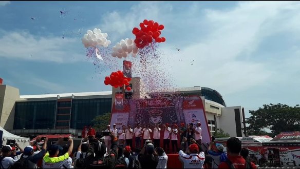 Upacara pembukaan HDC 2018 Surabaya