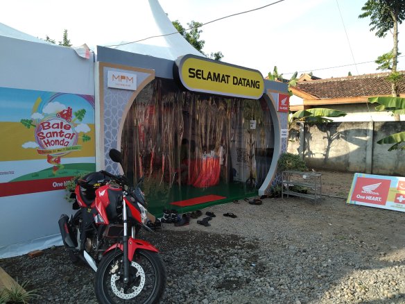 Pintu masuk ruang istirahat